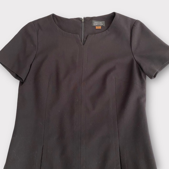 Tahari Arthur S. Levine ASL Women’s Dress Size 2 Classic Shift Corpcore Office - Picture 2 of 5